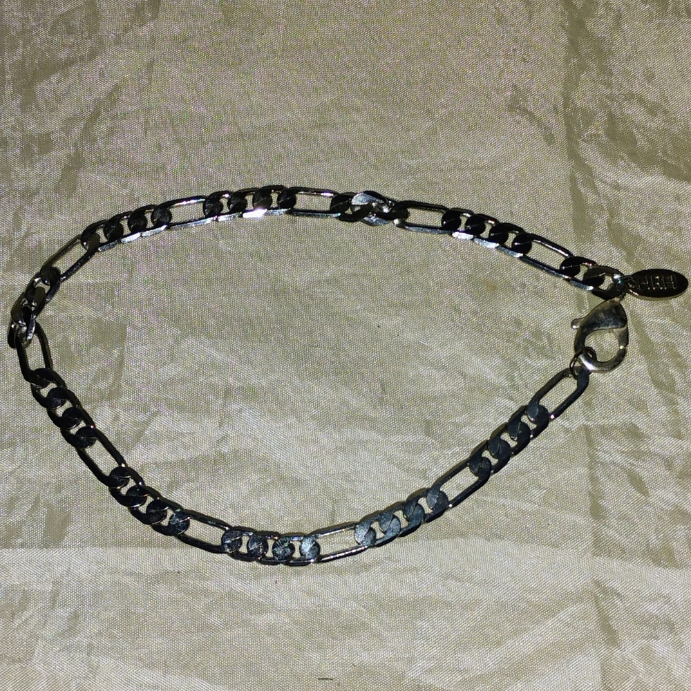 Men's Silver Wallet Chain Brand H R.H